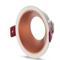 GANJ DEKORATİF YUVARLAK BEYAZ - ROSE KASA 1