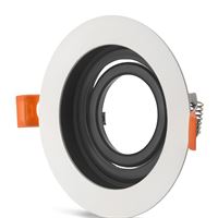 AMAZON DEKORATİF YUVARLAK BEYAZ - SİYAH KASA 1