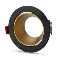 REN DEKORATİF YUVARLAK SİYAH-GOLD KASA 1