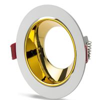 REN DEKORATİF YUVARLAK BEYAZ-GOLDEN KASA 1