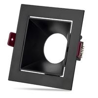 URAL DEKORATİF KARE SİYAH-MAT SİYAH KASA 1