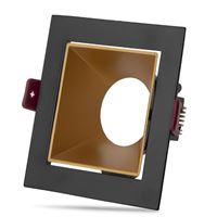 URAL DEKORATİF KARE SİYAH - GOLD KASA 1