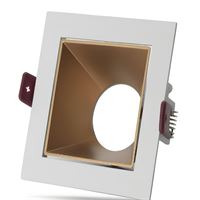 URAL DEKORATİF KARE BEYAZ - GOLD KASA 1