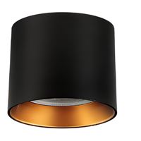 FLORANSA  GU10 60X100 SİYAH-BAKIR  KASA 1