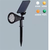 7W LED SLR BAHÇE ARMATÜRÜ AMBER 1