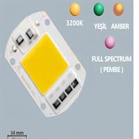 50 WATT 220V  COB ÇİP YEŞİL 1