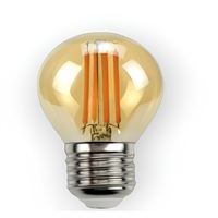 4W G45 RUSTIK AMPUL AMBER/1800K- E27 1