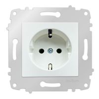 Topraklı Priz beyaz 1