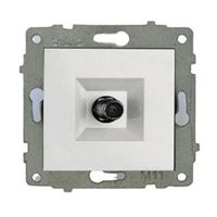 Uydu F Konnektör (Sonlu) beyaz 1