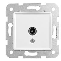 Tv Anten (Ekranlı Geçişli) beyaz 1