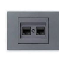 Data + Nümeris (Rj45-Cat6 & Rj11-Cat3) füme 1