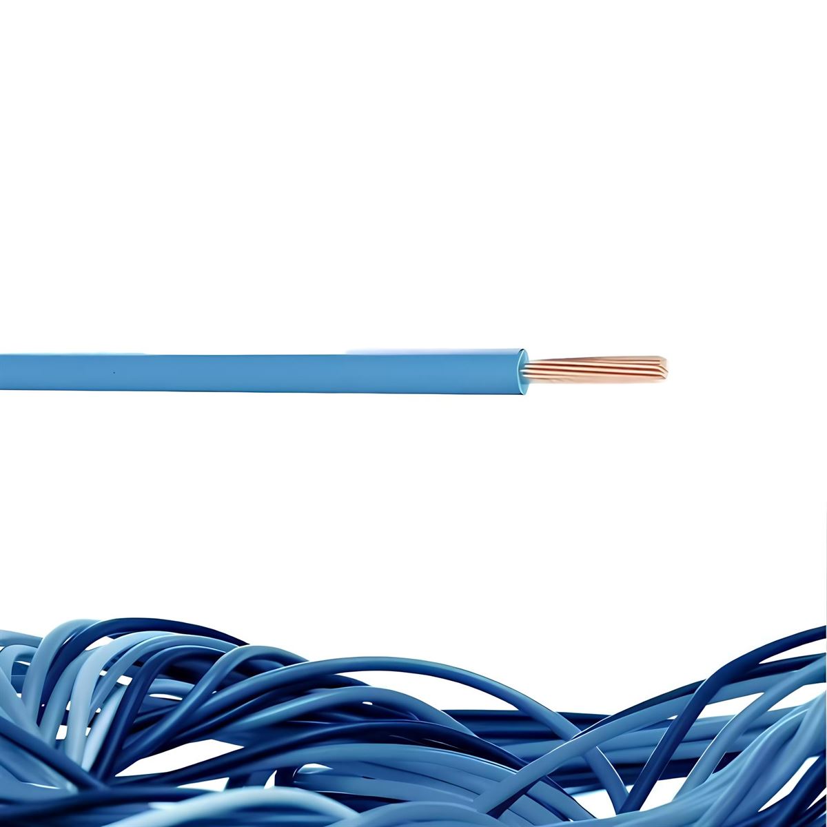 1X1,5 NYA H.F KABLO MAVİ CCA 1