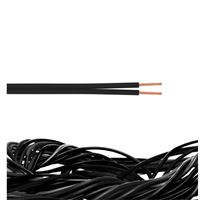 2x0,75mm2 Yassı Kordon Kablo Siyah Kodlu 1