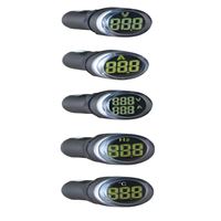 KIRMIZI LEDLİ SİNYAL LAMBASI VOLTMETRELİ 12-500V A 1