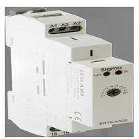 0.1- 60 SANİYE ZAMAN RÖLESİ( çekmede gecikmeli) 23 1