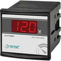 Dijital DC Voltmetre 1V - 300V DC, 3 Hane 14 mm Di 1