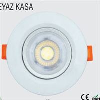 5 WATT SMD YUVARLAK BEYAZ KASA 1