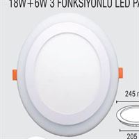 18W+6W 3 FONKSİYONLU LED PANEL 1