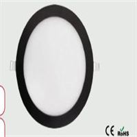 12 WATT SLİM LED  PANEL SİYAH KASA 1