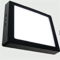 6 WATT SIVA ÜSTÜ LED PANEL KARE SİYAH KASA 1