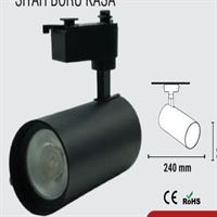 35 WATT RAY SPOT SİYAH BORU KASA 1