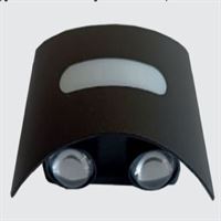 4+1 WATT DUVAR APLIGI (ŞEFFAF SİYAH ÇİFT YÖNLÜ ) 1