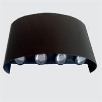 8 WATT DUVAR APLIGI (SİYAH ÇİFT YÖNLÜ) 1