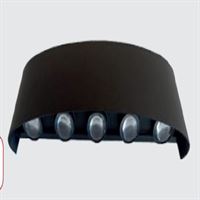 10 WATT DUVAR APLIGI (SİYAH ÇİFT YÖNLÜ) 1