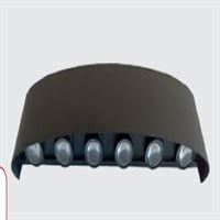 12 WATT DUVAR APLIGI (SİYAH ÇİFT YÖNLÜ) 1