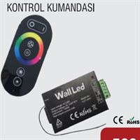 RF DOKUNMATİK RGB KONTROL KUMANDASI 1