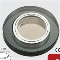 AYNALI SİYAH CAM SPOT YUVARLAK 1