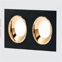 DEKORATİF KASA İKİLİ SİYAH-ROSE GOLD 1