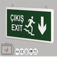 EXIT MERDİVEN AŞAĞI ÇIKIŞ 1