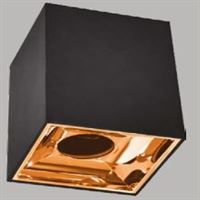 100X105 SIVAUSTU DEKO KARE SIYAH KASA BAKIR REF. G 1