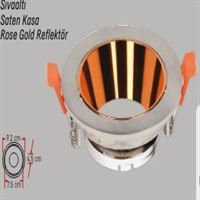 ALÜMİNYUM SPOT KASA METAL+ROSE 1