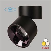 S.ÜSTÜ ALÜMİNYUM SPOT KASA SİYAH+SİYAH 1