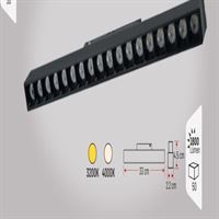 KOMPAKT ARMATÜR 33 CM 18W 1