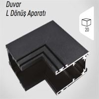 MAGNET DUVAR SIVA ALTI/SIVA ÜSTÜ L DÖNÜŞ APARATI 1