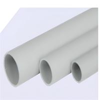 20 PVC ALEV YAYMAYAN DÜZ BORU (3 MT.) 1