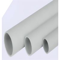 20 PVC ALEV YAYMAYAN DÜZ BORU (3 MT.) 1