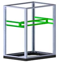 Dikili tip modüler pano TMŞ takviyesi L:400 -H:500 1