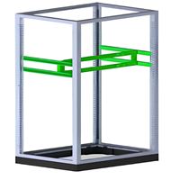 Dikili tip modüler pano TMŞ takviyesi L:700 -H:500 1