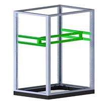 Dikili tip modüler pano TMŞ takviyesi L:900 -H:200 1