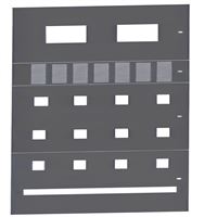 55*40 cm modüler pano örtü plakası (genişlik 400 m 1