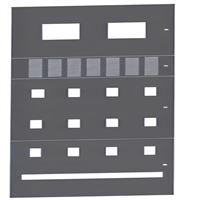 60*80 cm modüler pano örtü plakası (genişlik 800 m 1