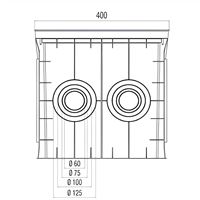 6 ÇIKIŞLI /  40*40 MENHOL YERALTI BUATI 1