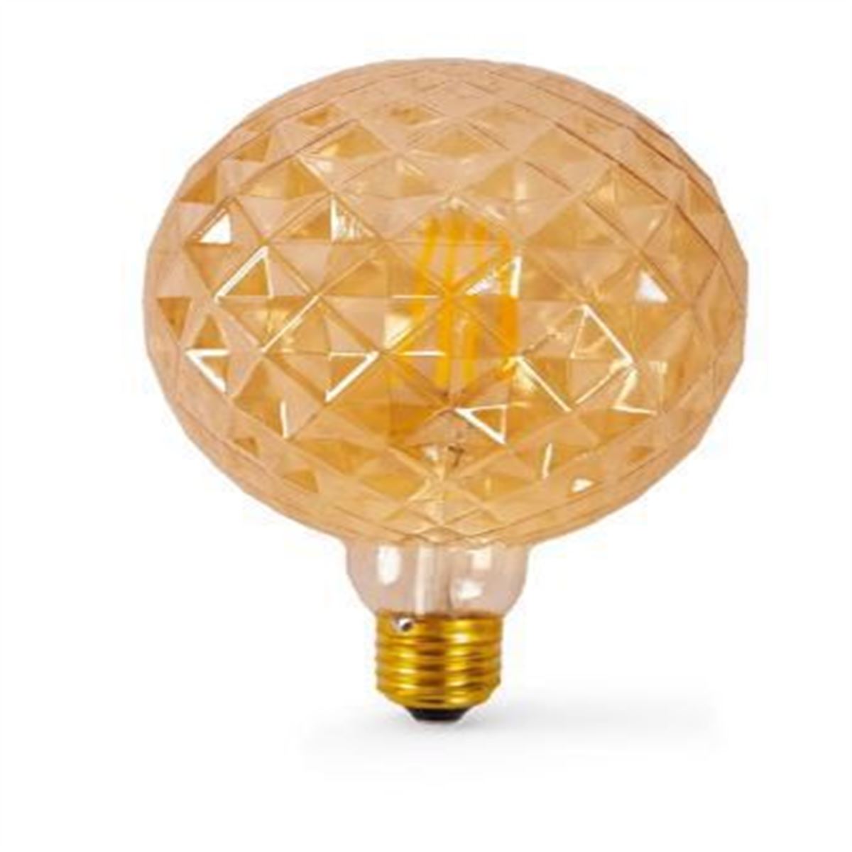 4W 220-240V E27 2200K PRIZMATIK LED RUSTIK AMPUL 1