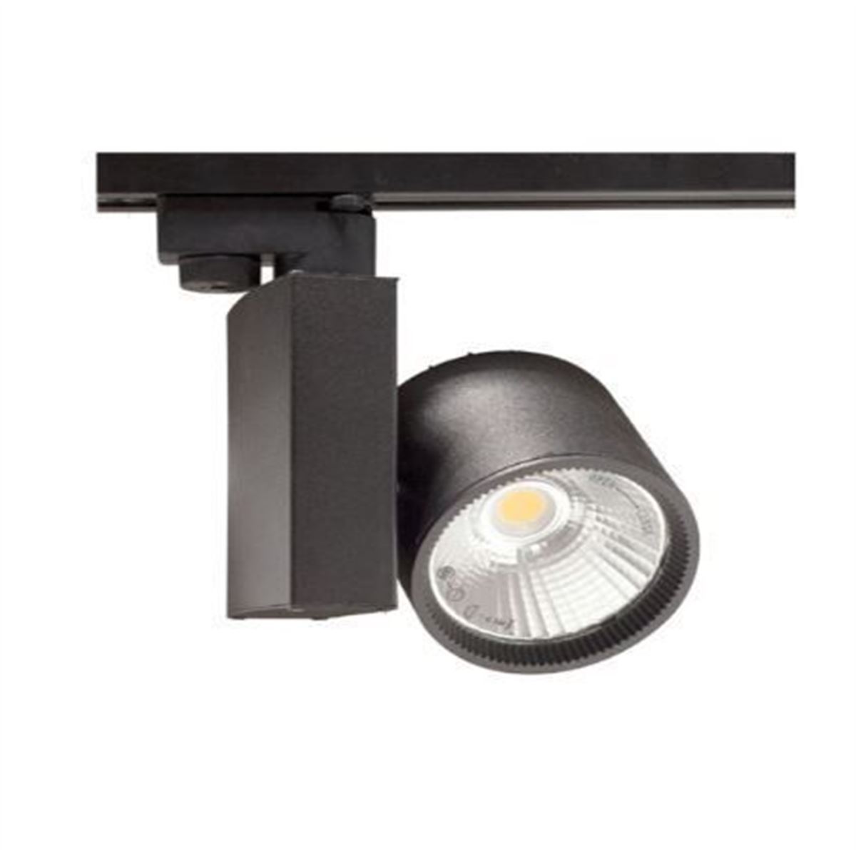 30W SIYAH 6500K COB LED MONOFAZE RAY ARMATÜRÜ 1