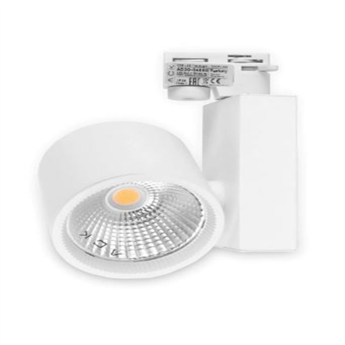 40W BEYAZ 3000K COB LED MONOFAZE RAY ARMATÜRÜ 1