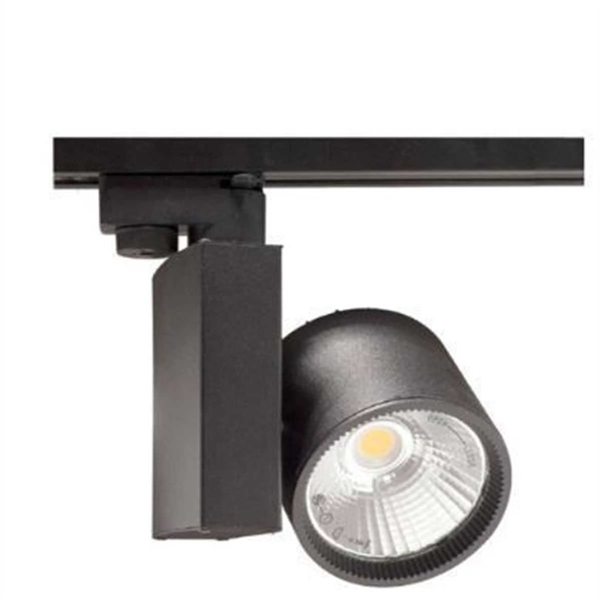 40W SIYAH 6500K COB LED MONOFAZE RAY ARMATÜRÜ 1